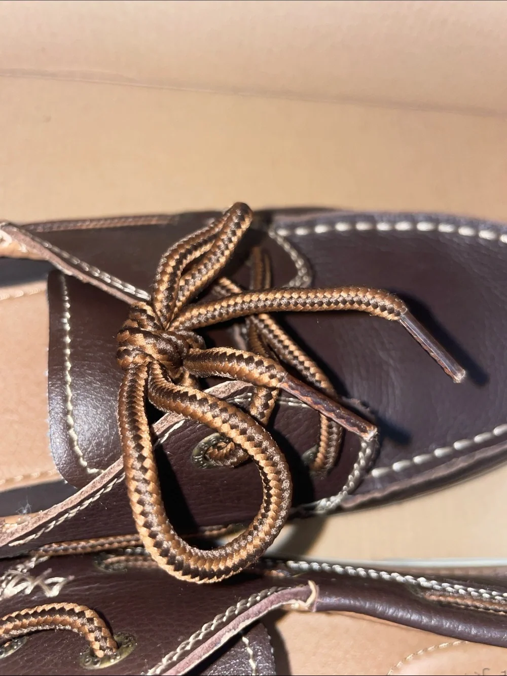 G.H. Bass & Co. Brown  Atlantic Boat Shoes ⛵️